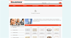 Desktop Screenshot of elegance-electric.com
